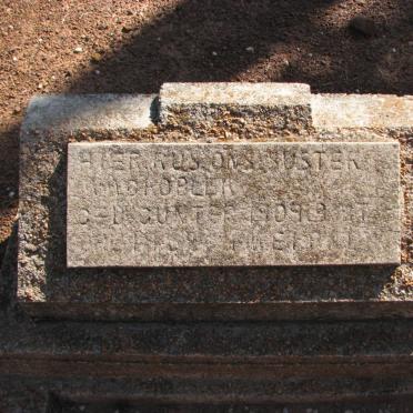 GROBLER M.M. nee GUNTER  1909-1952