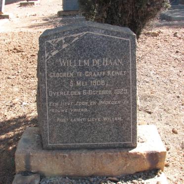 HAAN Willem, de 1908-1929