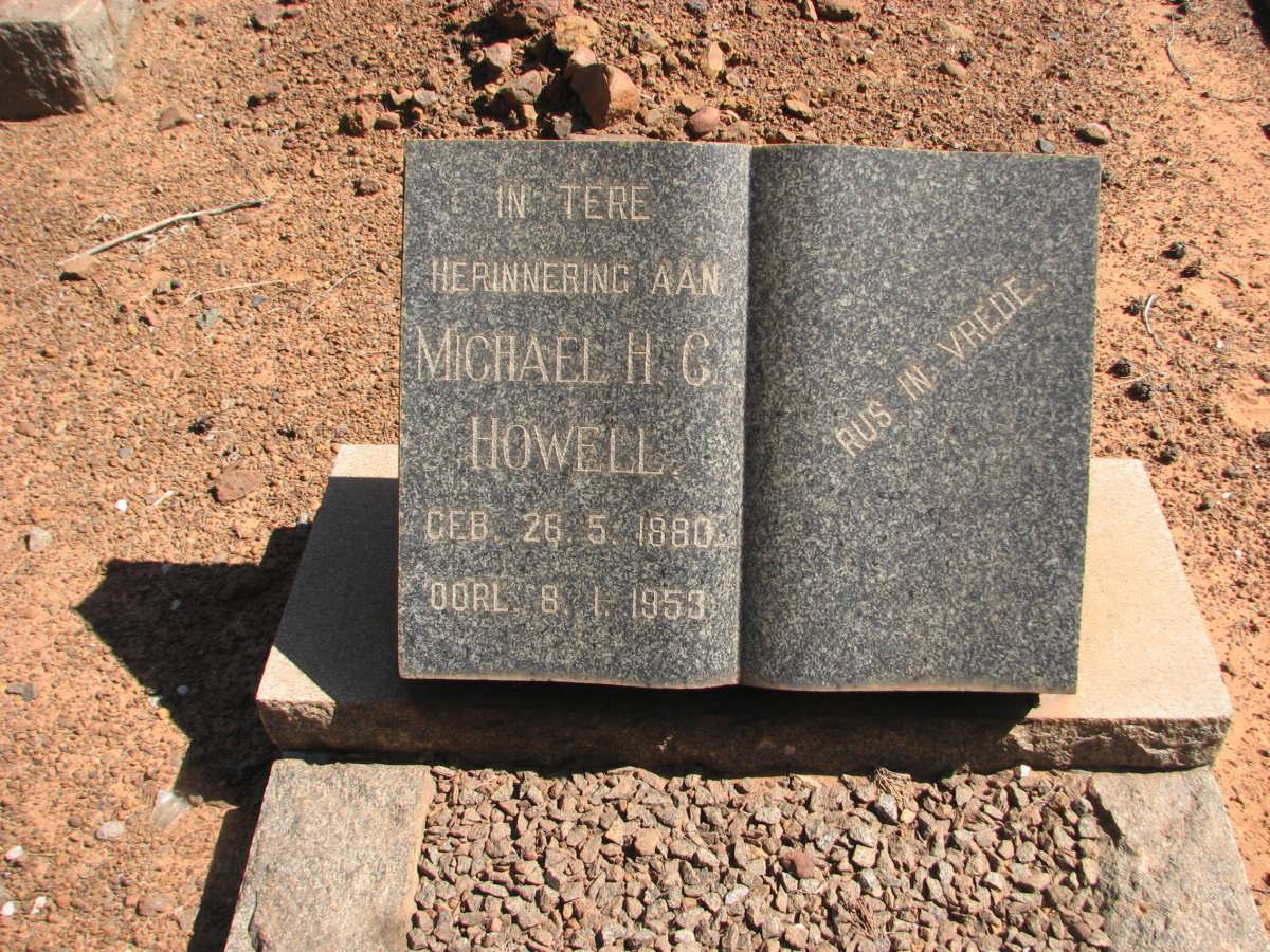 HOWELL Michael H.C. 1880-1953