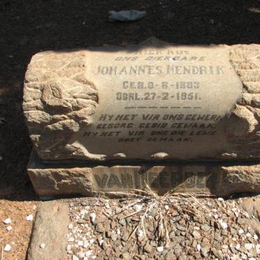 HEERDEN Johannes Hendrik, van 1883-1951