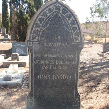 HEERDEN Johannes Lodewicus, van 