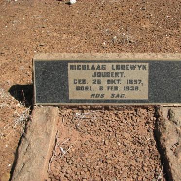 JOUBERT Nicolaas Lodewyk 1857-1938