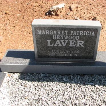 LAVER Margaret Patricia Henwood 1924-2007