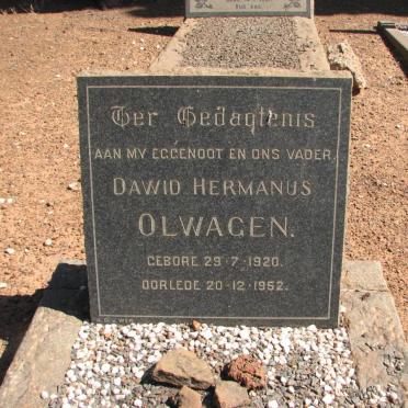 OLWAGEN Dawid Hermanus 1920-1952