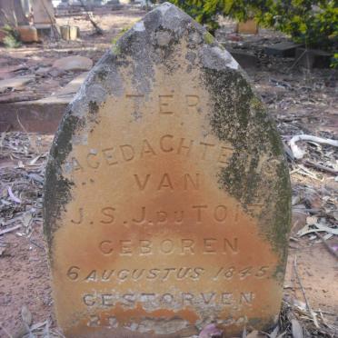 TOIT J.S.J., du 1845-