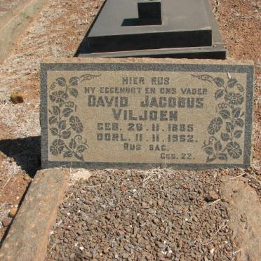 VILJOEN David Jacobus 1885-1952