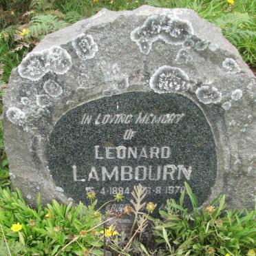 LAMBOURN Leonard 1894-1970