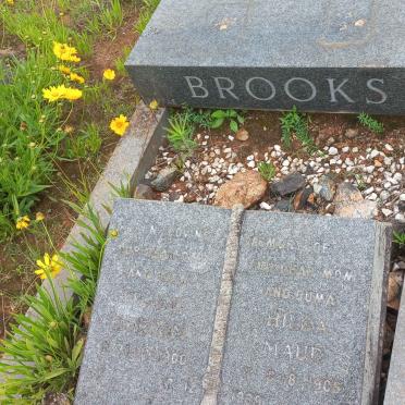 BROOKS Frank Horton 1900-1989 &amp; Hilda Maud 1905-1989