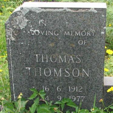 THOMSON Thomas 1912-1977