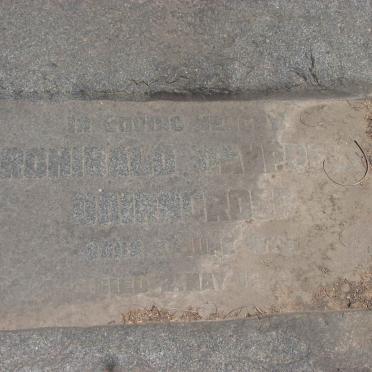 CAIRNCROSS Archibald Campbell 18?5-1958