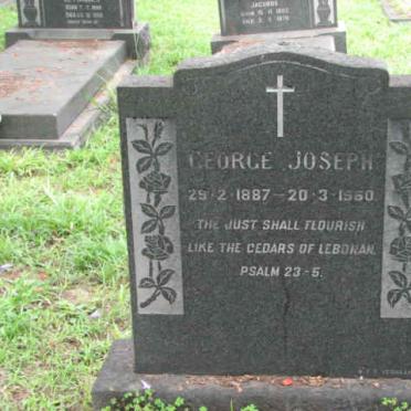 JOSEPH George 1887-1960