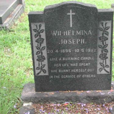 JOSEPH Wilhelmina 1895-1962