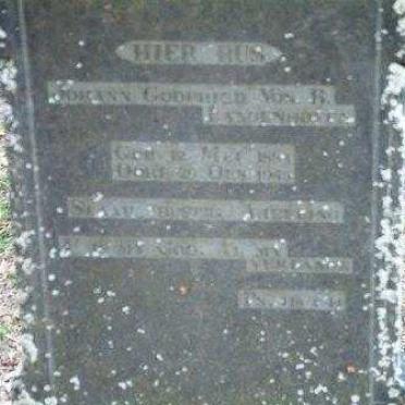 LANGENHOVEN Johann Godfried von B. 188?-19??