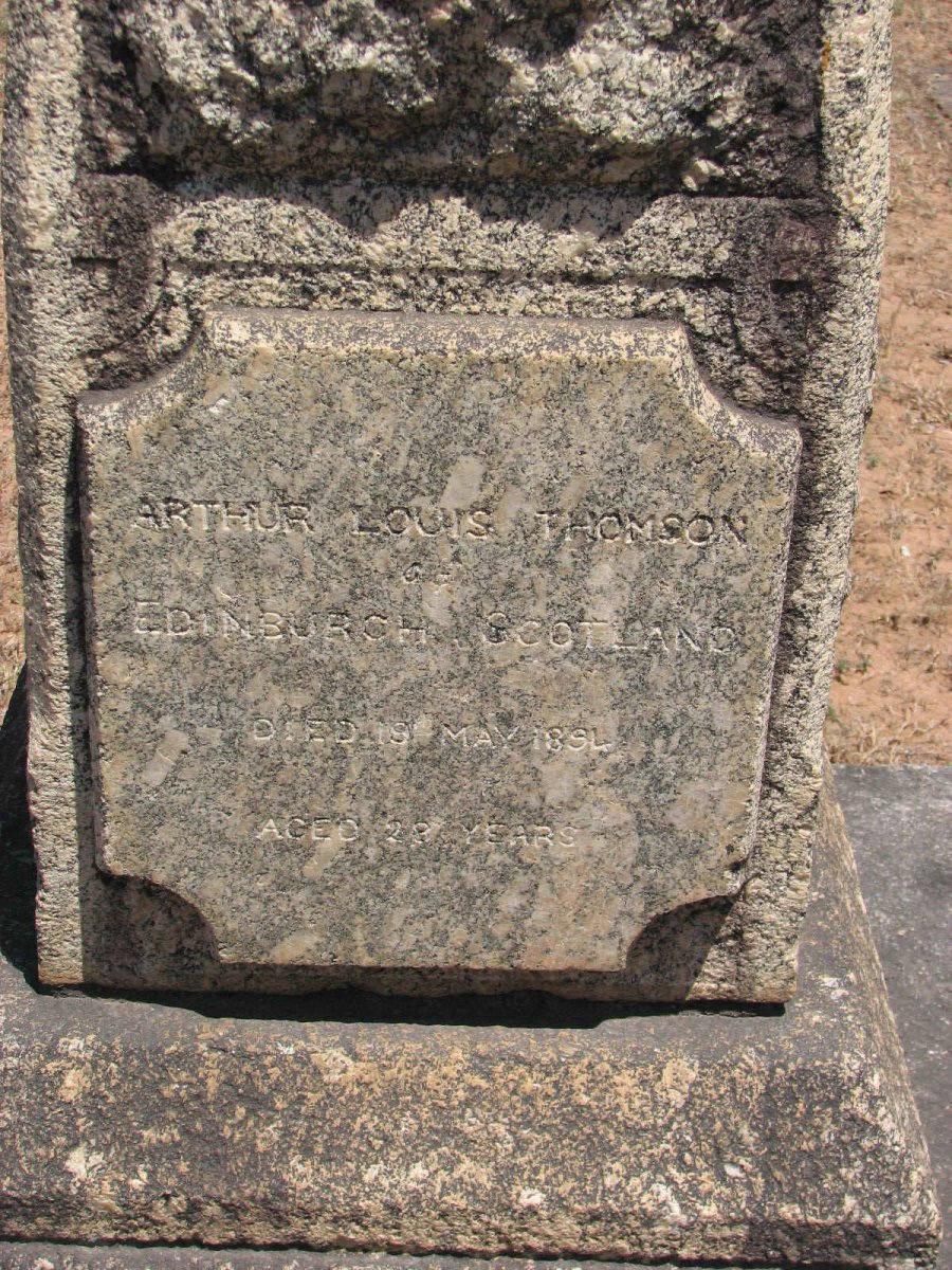 THOMSON Arthur Louis -1854