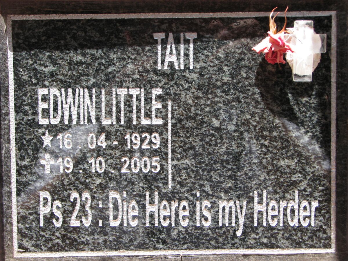 TAIT Edwin Little 1929-2005