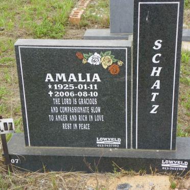 SCHATZ Amalia 1925-2006