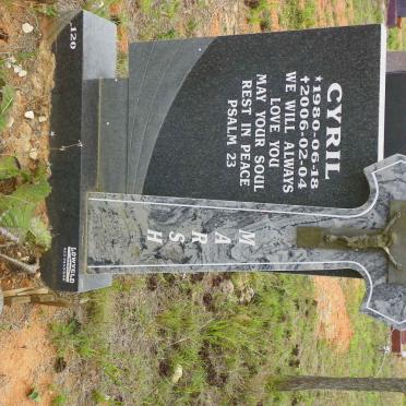 MARSH Cyril 1980-2006