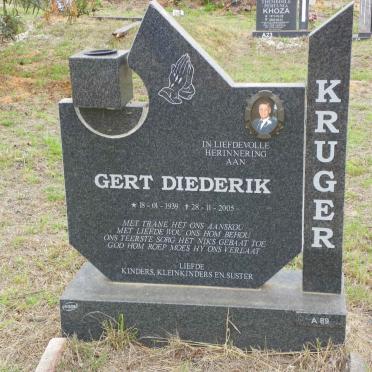 KRUGER Gert Diederik 1939-2005
