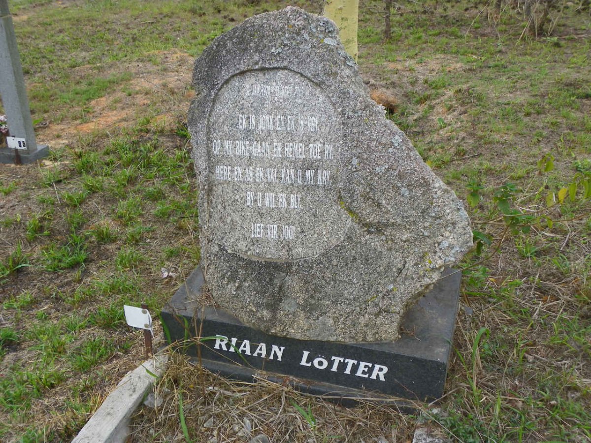LÖTTER Riaan 1970-2005