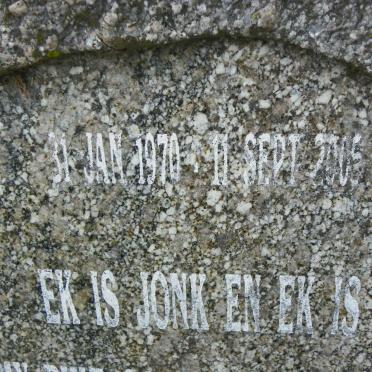 LÖTTER Riaan 1970-2005