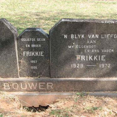BOUWER Frikkie 1929-1972 :: BOUWER Frikkie 1967-1986
