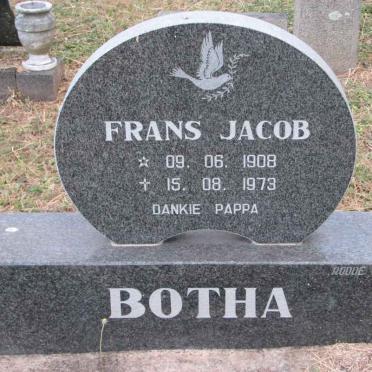 BOTHA Frans Jacob 1908-1973