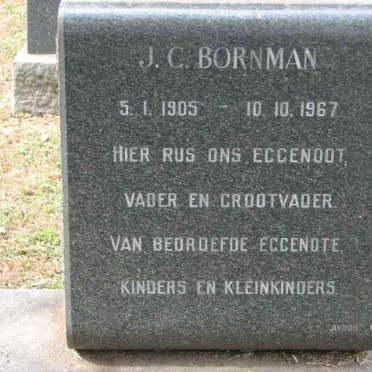 BORNMAN J.C. 1905-1967