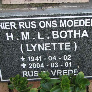 BOTHA H.M.L. 1941-2004