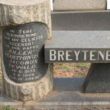 BREYTENBACH Marthinus Jacobus Dewald 1930-1966