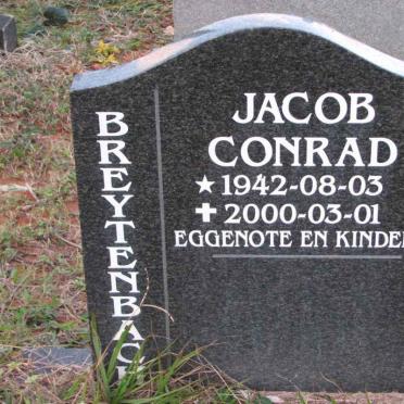 BREYTENBACH Jacob Conrad 1942-2000