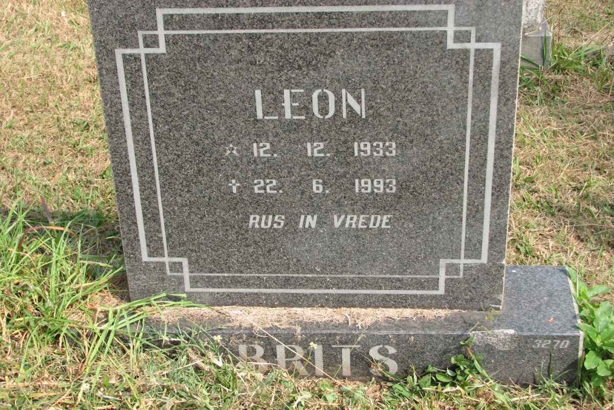 BRITS Leon 1933-1993