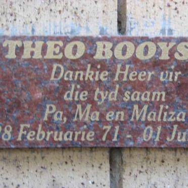 BOOYSEN Theo 1971-1997