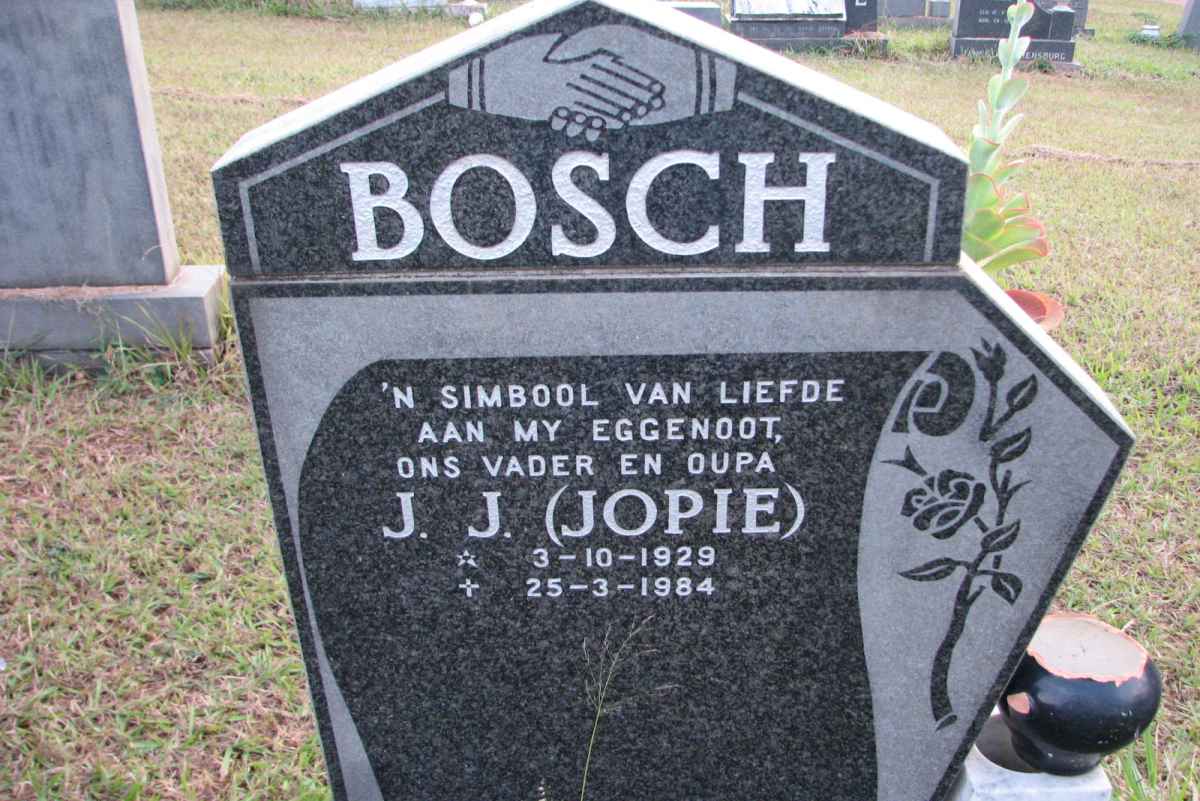 BOSCH J.J. 1929-1984