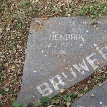 BRUWER Hendrik 1929-198?