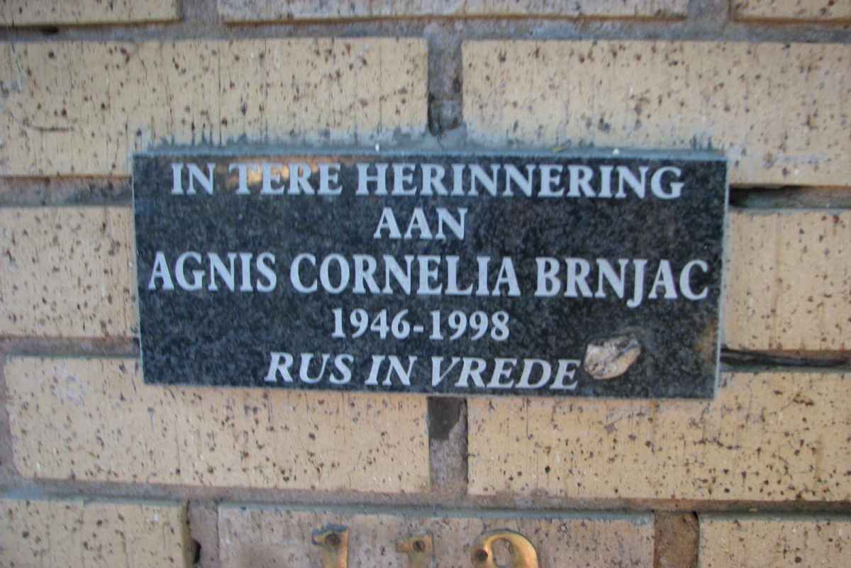 BRNJAC Agnis Cornelia 1946-1998