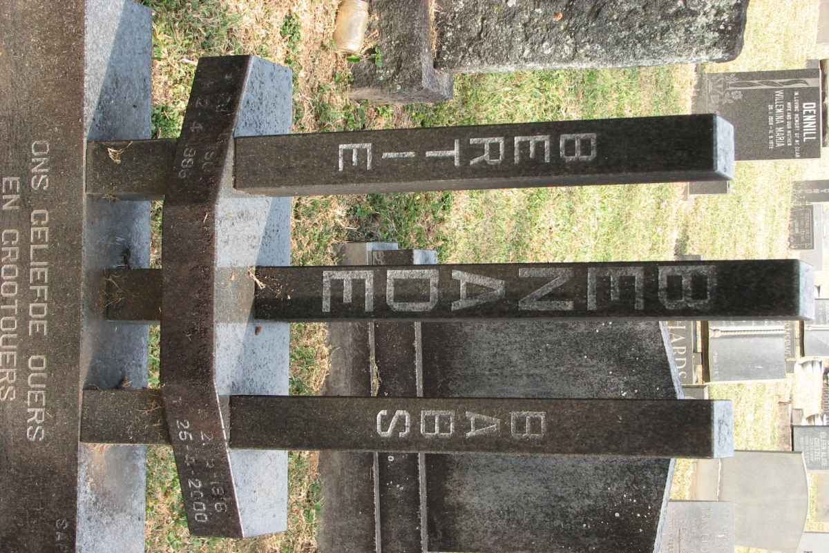 BENADE Bertie 190?-1986 &amp; Babs 1916-2000