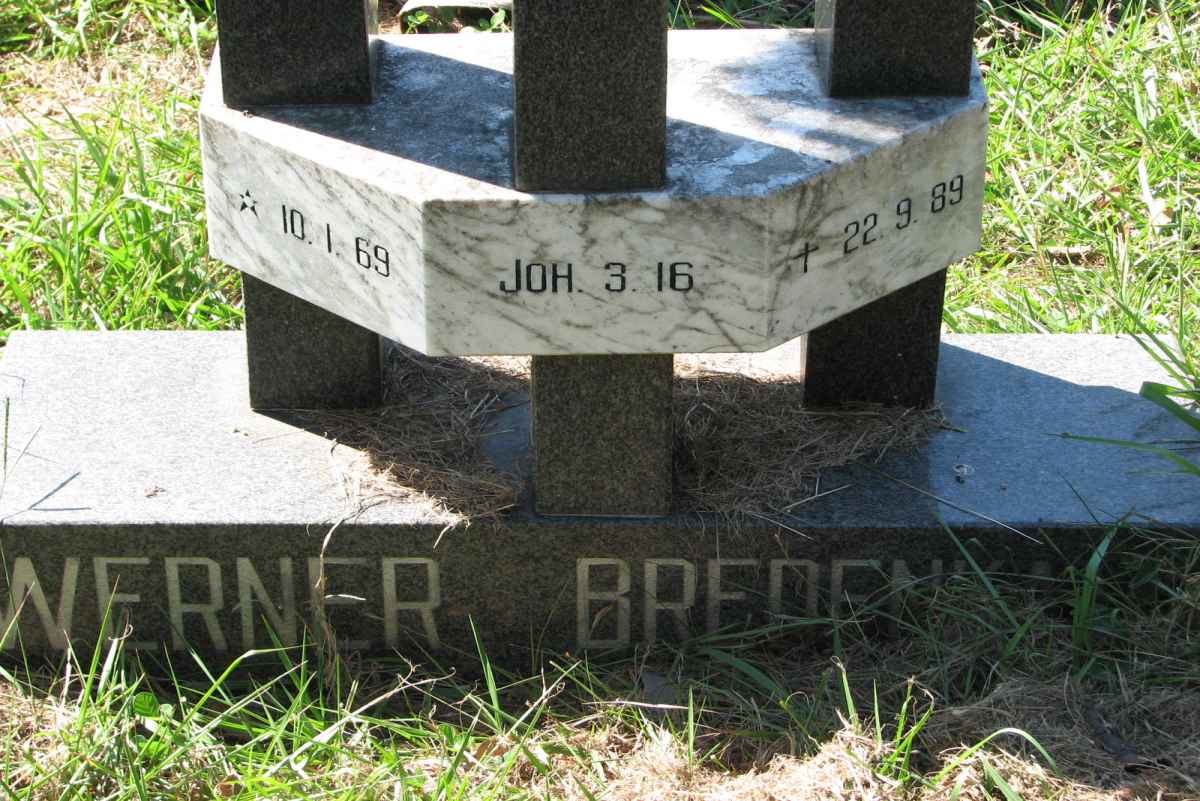 BREDENKAMP  Werner 1969-1989