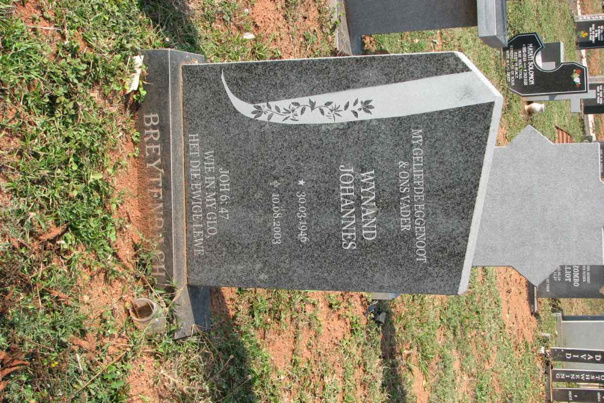 BREYTENBACH Wynand Johannes 1946-2003