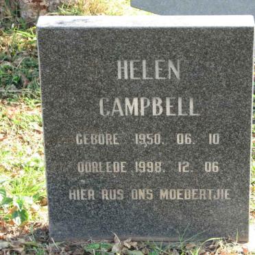 CAMPBELL Helen 1950-1998