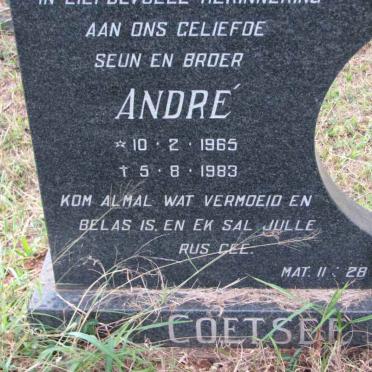 COETSEE André 1965-1983