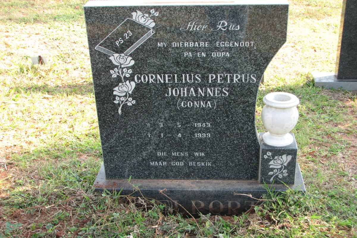 DELPORT Cornelius Petrus Johannes 1943-1999