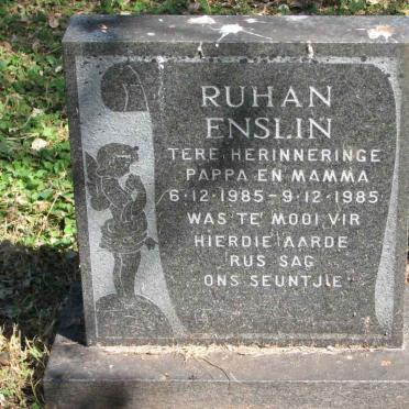 ENSLIN Ruhan 1985-1985