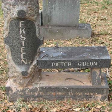 EKSTEEN Pieter Gideon 1887-1977