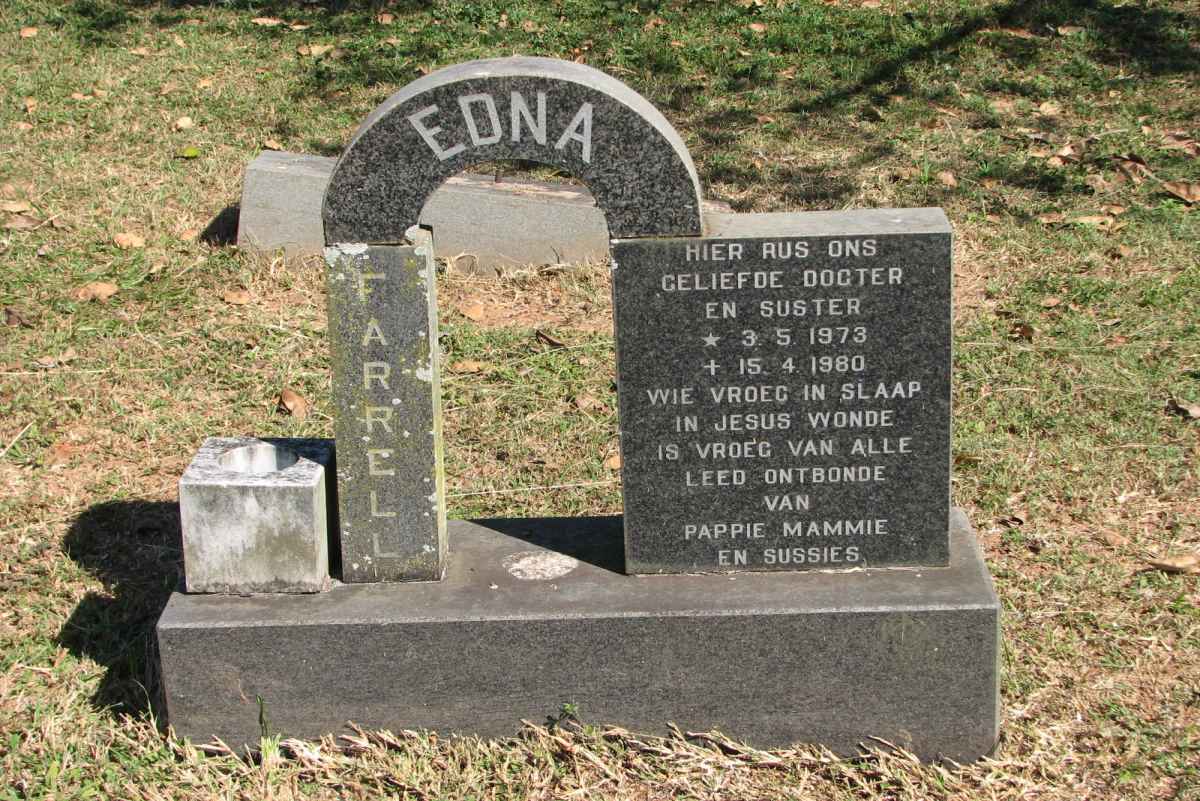 FARRELL Edna 1973-1980