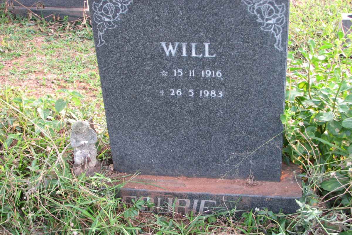 FOURIE Will 1916-1983