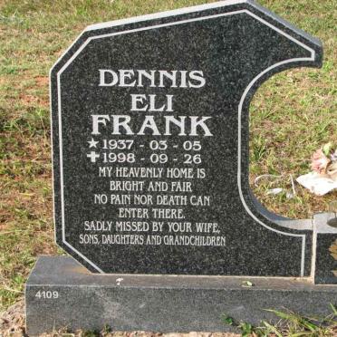 FRANK Dennis Eli 1937-1998