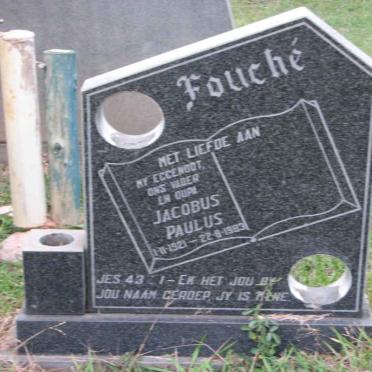 FOUCHÉ Jacobus Paulus 1921-1983