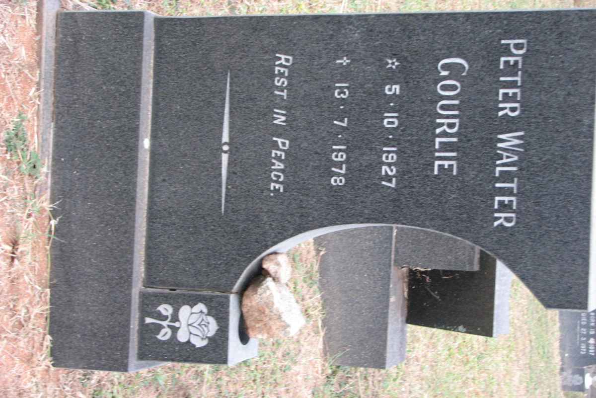 GOURLIE Peter Walter 1927-1978