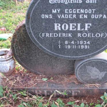 GREEFF Frederik Roelof 1934-1991