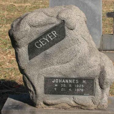 GEYER Johannes H. 1925-1976